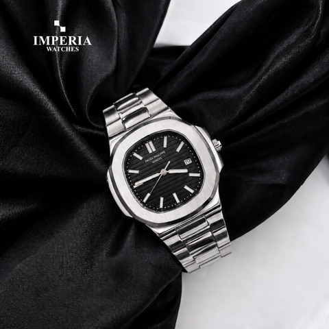 Imperia  Patek Philippe Oceanic Nautica Luxury Men's Watch – Stainless Steel Watch