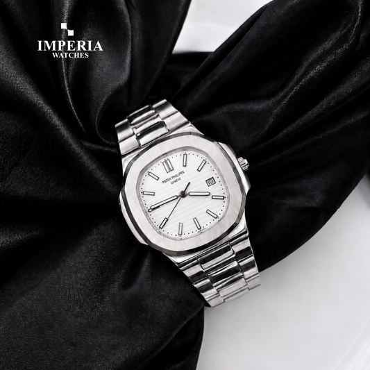 Imperia  Patek Philippe Oceanic Nautica Luxury Men's Watch – Stainless Steel Watch