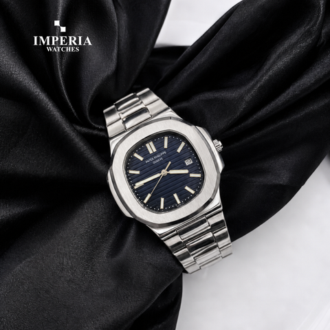 Imperia  Patek Philippe Oceanic Nautica Luxury Men's Watch – Stainless Steel Watch