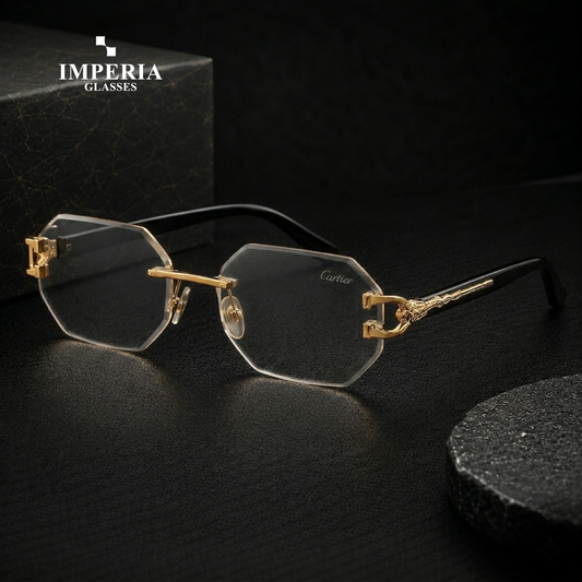 Imperia Panthera™ Rimless Luxury Sunglasses