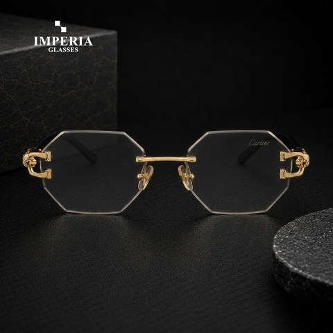 Imperia Panthera™ Rimless Luxury Sunglasses