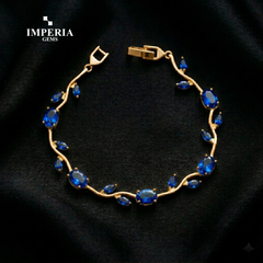 Imperia Bloom Tulip Bracelet – Luxury Floral Crystal Bracelet for Women