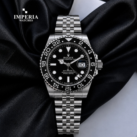Imperia ROLI X GMT Luxury Men's Watch | Black, Crimson & Ocean Editions