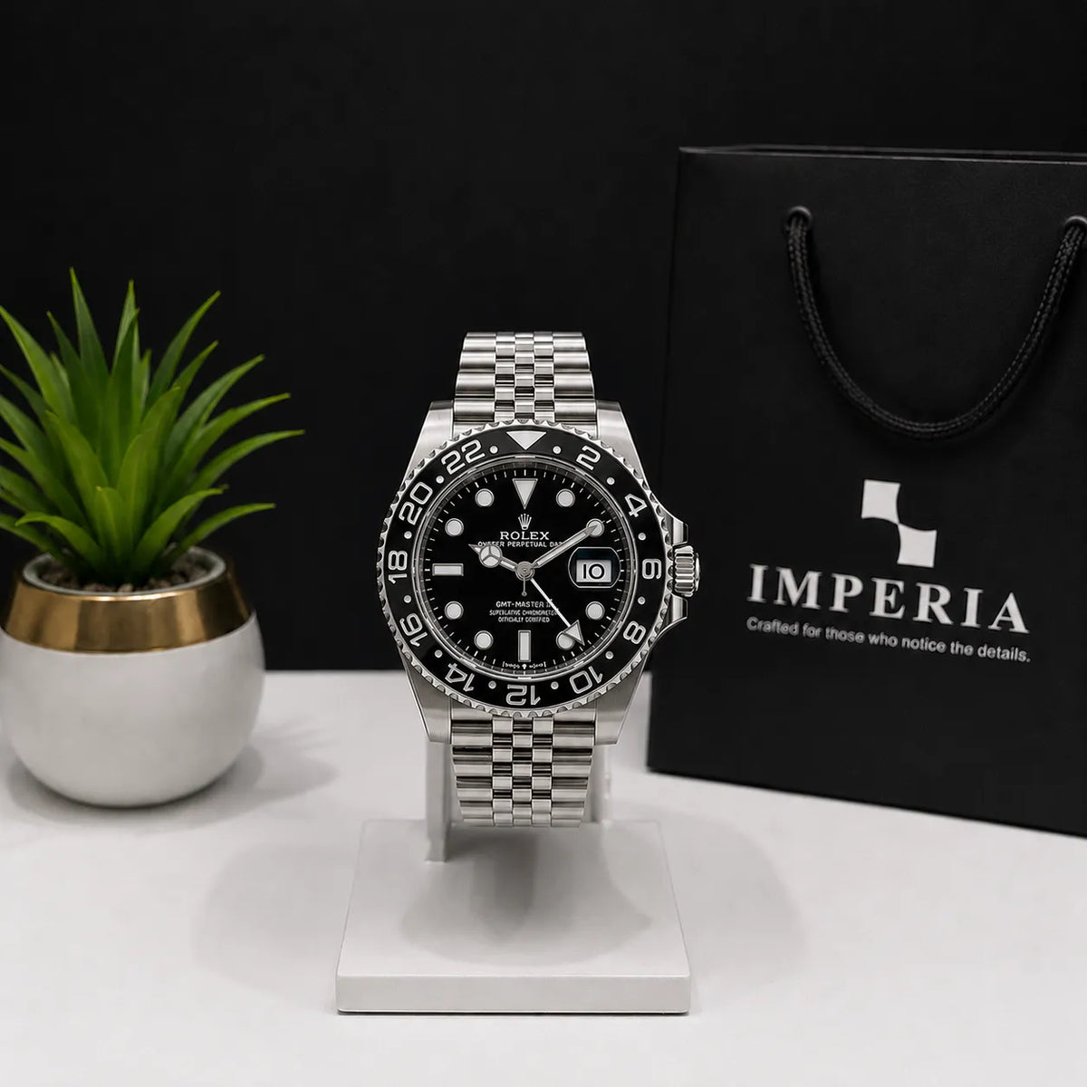 Rolex GMT-Master II - Luxury Dual Timezone Watch with Rotating Bezel | Pakistan's Best Branded Timepiece