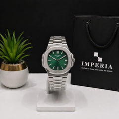 Patek Philippe-Style Nautilus Luxury Automatic Watch | Pakistan